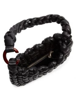 Chloé Woven Leather Shoulder Bag Black -Deals Chloé Store unnamed file 1004