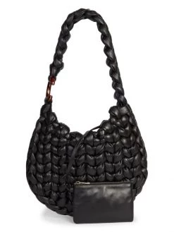 Chloé Woven Leather Shoulder Bag Black -Deals Chloé Store unnamed file 1005