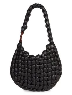 Chloé Woven Leather Shoulder Bag Black -Deals Chloé Store unnamed file 1006