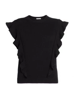 Chloé Cashmere Ruffle Top