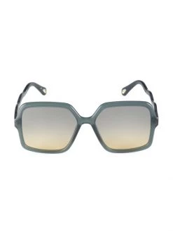 Chloé Zelie 58MM Square Sunglasses