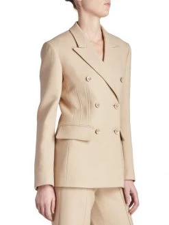 Chloé Double-Breasted Wool Blazer -Deals Chloé Store unnamed file 1041