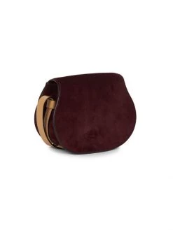 Chloé Small Marcie Suede Saddle Bag Tan -Deals Chloé Store unnamed file 1047