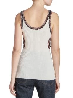 Chloé Stitch-Embellished Scoop Tank 12 Chloé Stitch-Embellished Scoop Tank -Deals Chloé Store unnamed file 1053