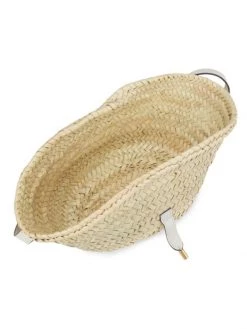 Chloé Small Marcie Raffia Crossbody Bag White -Deals Chloé Store unnamed file 1066