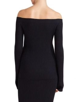 Chloé Off-The-Shoulder Knit Sweater -Deals Chloé Store unnamed file 1073