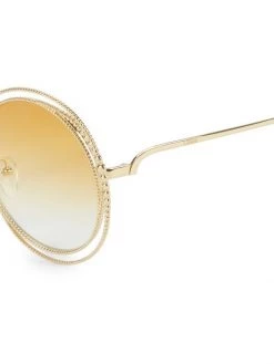 Chloé Carlina Chain 58MM Round Sunglasses -Deals Chloé Store unnamed file 1090