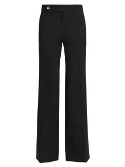 Chloé Wool Boot-Cut Trousers