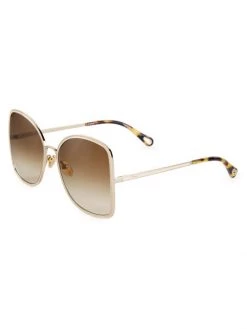 Chloé Vitto 60MM Square Sunglasses -Deals Chloé Store unnamed file 1100