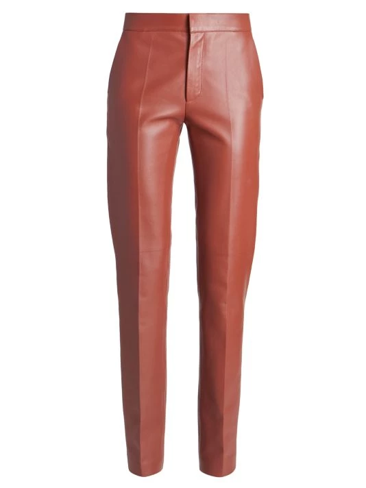 Chloé High-Rise Leather Pants 3 Chloé High-Rise Leather Pants