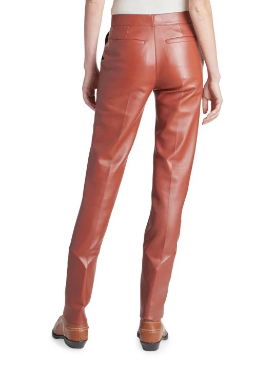 Chloé High-Rise Leather Pants 7 Chloé High-Rise Leather Pants - Image 5
