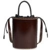 Chloé Small Louela Leather Bucket Bag Ebony Brown -Deals Chloé Store unnamed file 1137