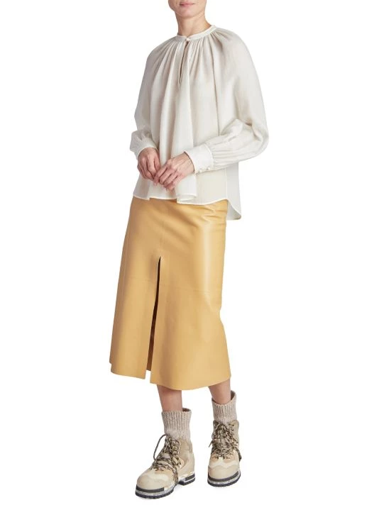 Chloé Virgin Wool Peasant Blouse 4 Chloé Virgin Wool Peasant Blouse - Image 2