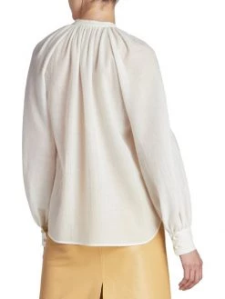 Chloé Virgin Wool Peasant Blouse 12 Chloé Virgin Wool Peasant Blouse -Deals Chloé Store unnamed file 1157