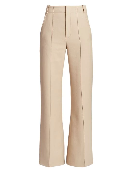 Chloé Pleated Wide-Leg Trousers 3 Chloé Pleated Wide-Leg Trousers