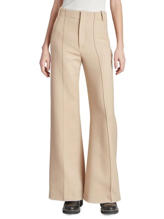 Chloé Pleated Wide-Leg Trousers 5 Chloé Pleated Wide-Leg Trousers - Image 3