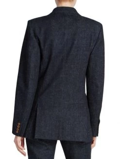 Chloé Single-Breasted Denim Blazer -Deals Chloé Store unnamed file 1201