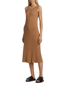 Chloé Sleeveless Ribbed Midi-Dress -Deals Chloé Store unnamed file 1240