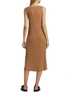 Chloé Sleeveless Ribbed Midi-Dress -Deals Chloé Store unnamed file 1242