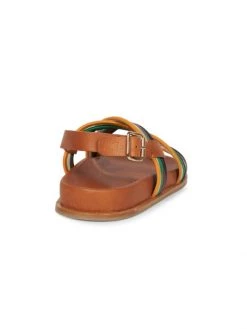 Chloé Kacey Leather Ankle-Strap Sandals Quiet Brown -Deals Chloé Store unnamed file 1247