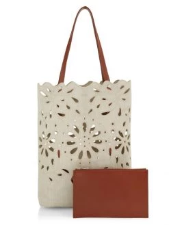 Chloé Large Kamilla N/S Linen Tote -Deals Chloé Store unnamed file 1256