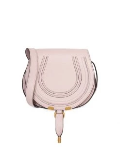 Chloé Small Marcie Leather Saddle Bag Misty Lavender -Deals Chloé Store unnamed file 1337