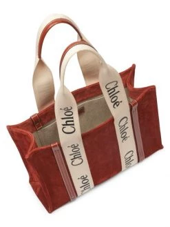 Chloé Small Woody Suede Tote -Deals Chloé Store unnamed file 1340