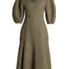 Chloé Balloon-Sleeve Wool Midi-Dress 1 Chloé Balloon-Sleeve Wool Midi-Dress -Deals Chloé Store unnamed file 1347
