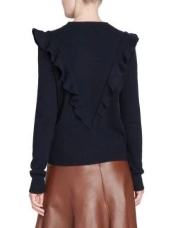 Chloé Ruffled Cashmere Pullover -Deals Chloé Store unnamed file 138