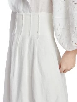 Chloé Pleated Linen Maxi Skirt 13 Chloé Pleated Linen Maxi Skirt -Deals Chloé Store unnamed file 1387