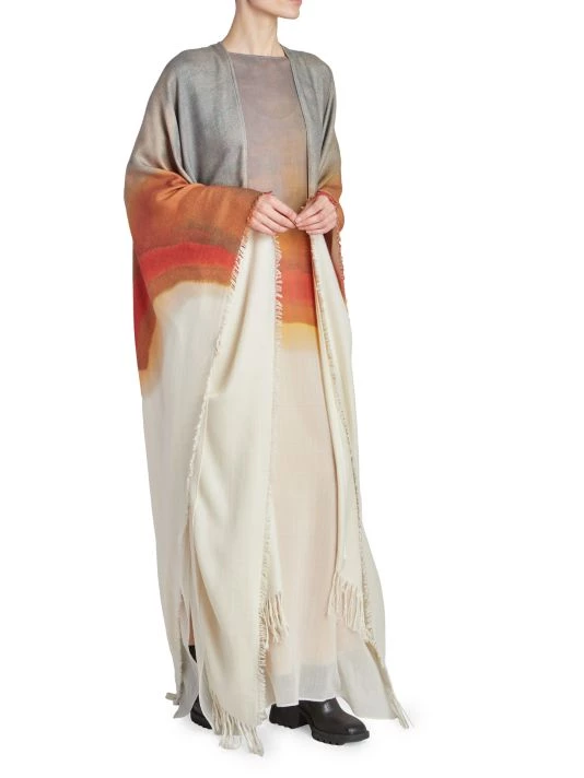 Chloé Painterly Open-Front Maxi Sweater 6 Chloé Painterly Open-Front Maxi Sweater - Image 4