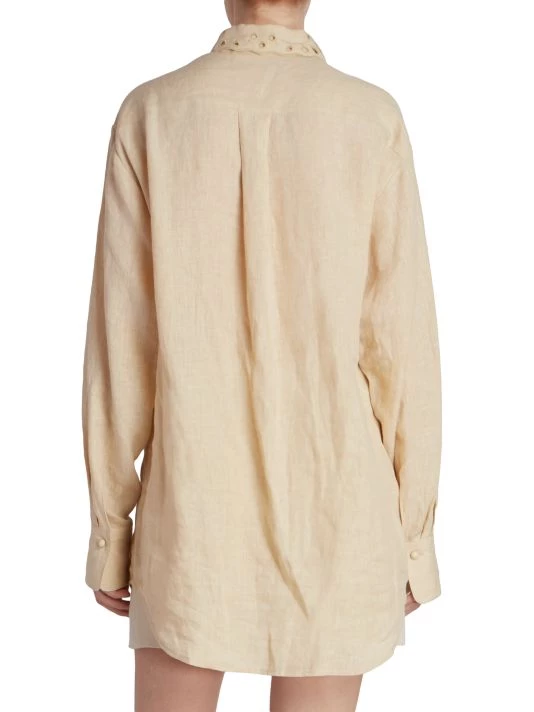 Chloé Oversized Eyelet-Collar Blouse 7 Chloé Oversized Eyelet-Collar Blouse - Image 5
