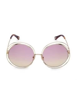 Chloé 62MM Round Sunglasses