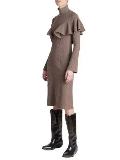 Chloé Ribbed Virgin Wool Dress 11 Chloé Ribbed Virgin Wool Dress -Deals Chloé Store unnamed file 1460