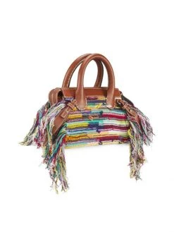 Chloé Mini Edith Cashmere Fringe Knit Tote -Deals Chloé Store unnamed file 1481