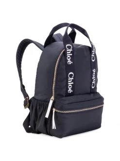 Chloé Girl's Logo Nylon Backpack For Kids 8 Chloé Girl's Logo Nylon Backpack For Kids -Deals Chloé Store unnamed file 1486