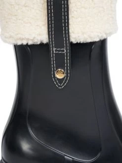 Chloé Betty Shearling-Trim Rain Boots 15 Chloé Betty Shearling-Trim Rain Boots -Deals Chloé Store unnamed file 152