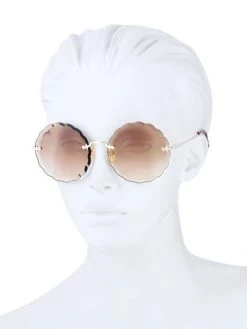 Chloé 60MM Scallop Round Sunglasses -Deals Chloé Store unnamed file 1535