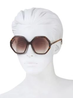 Chloé 58MM Geometric Sunglasses -Deals Chloé Store unnamed file 1556