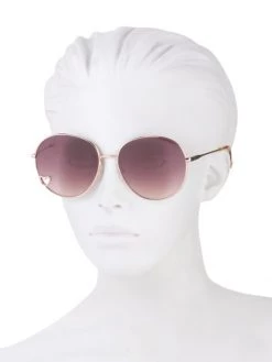 Chloé 61MM Round Heart Sunglasses -Deals Chloé Store unnamed file 1570