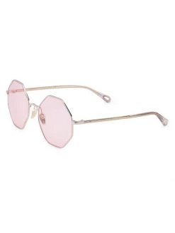 Chloé 57MM Octagon Sunglasses With Clip-On Aviator Lenses -Deals Chloé Store unnamed file 1581