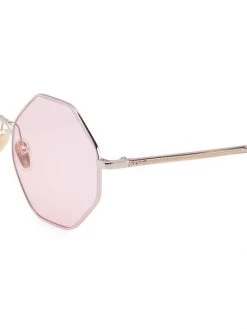 Chloé 57MM Octagon Sunglasses With Clip-On Aviator Lenses -Deals Chloé Store unnamed file 1582