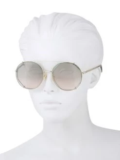 Chloé 57MM Octagon Sunglasses With Clip-On Aviator Lenses -Deals Chloé Store unnamed file 1584