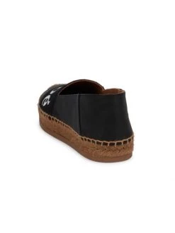 Chloé Woody Leather & Canvas Espadrilles White -Deals Chloé Store unnamed file 1593