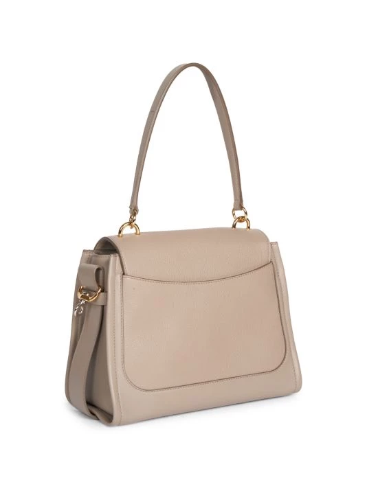 Chloé Small Tess Leather Satchel Black 6 Chloé Small Tess Leather Satchel Black - Image 4