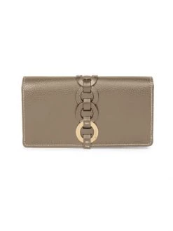 Chloé Darryl Leather Wallet Motty Grey -Deals Chloé Store unnamed file 1613