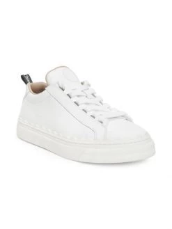 Chloé Lauren Leather Sneakers White Beige -Deals Chloé Store unnamed file 1618