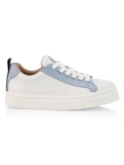 Chloé Lauren Leather Sneakers White Beige -Deals Chloé Store unnamed file 1619