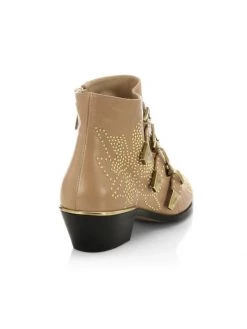 Chloé Susanna Studded Leather Ankle Boots Black -Deals Chloé Store unnamed file 1636