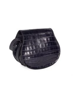 Chloé Mini Marcie Croc-Embossed Crossbody Saddle Bag -Deals Chloé Store unnamed file 1661